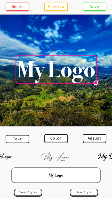 MyLogo: Photo Signature Maker Screenshot