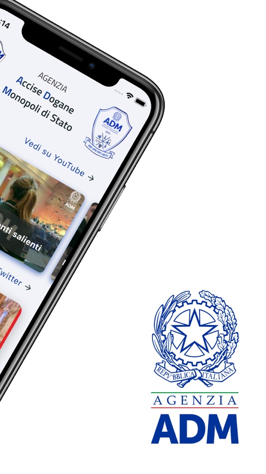 #2. ADMgov (iOS) 由: Agenzia delle Dogane e dei Monopoli