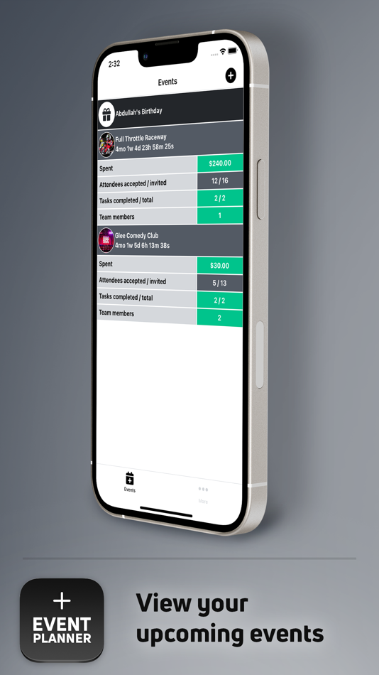 #1. Event Planner Extraordinaire (iOS) 由: Dan Hillman