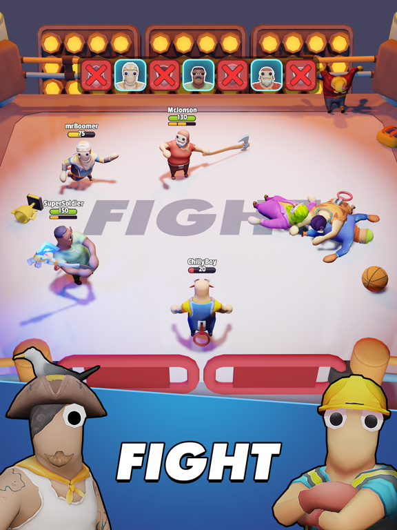Screenshot #5 pour Gang Battle Party: Animals 3D