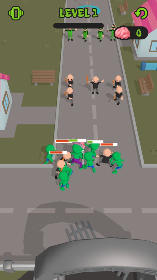 #4. Zombies Attack Idle (iOS) Podle: LIPSAR STUDIO, OOO