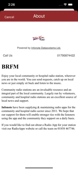 Game screenshot BRFM apk