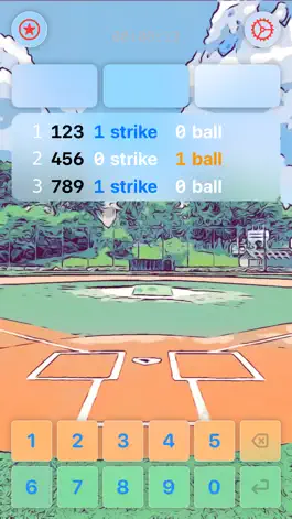 Game screenshot Num Baseball apk