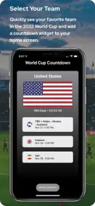 WorldCup Widget screenshot #1 for iPhone