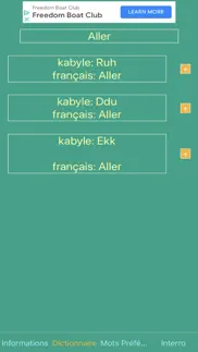 dictionnaire kabyle-français iphone screenshot 2