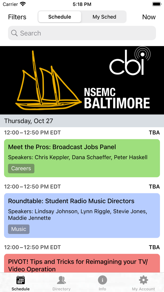 #1. NSEMC2022 (iOS) 由: College Broadcasters, Inc.
