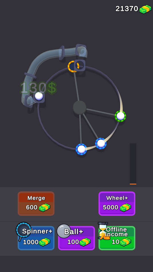 #4. Spinner Clicker (iOS) By: Rollic Games