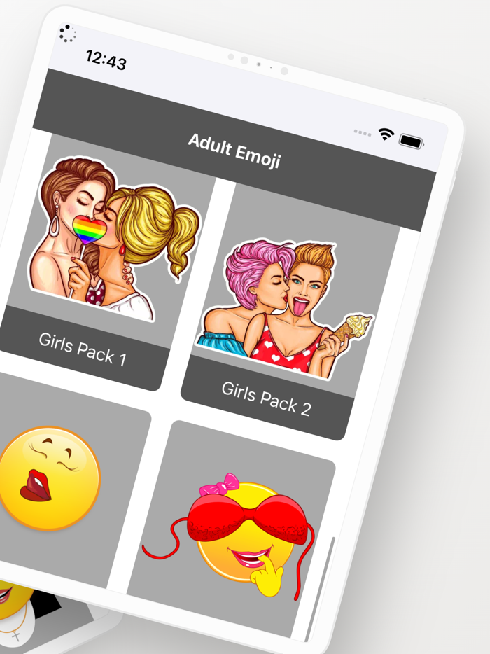 Adult Emoji Dirty Edition