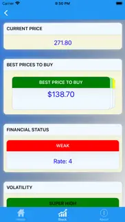 oneclickstock, future finance iphone screenshot 3