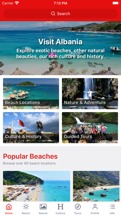 Visit Albania Screenshot