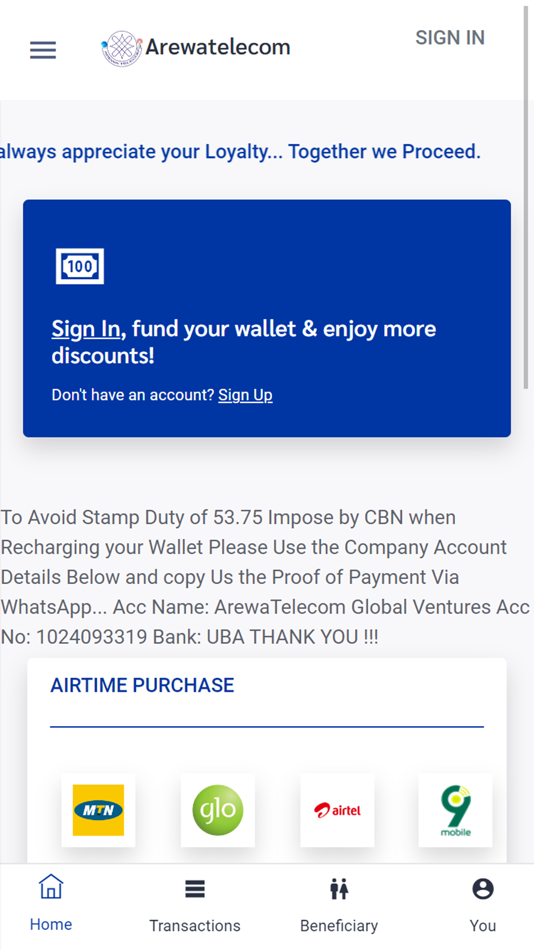 #2. Arewa Telecom (iOS) 由: Systems Technologies Limited