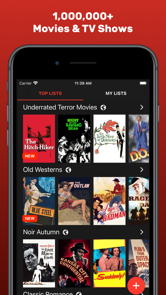 Movie Lists: Movies & TV Shows - 1.0.3 - (iOS)