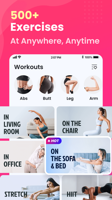 Only7: Fitness & Workout Appのおすすめ画像5
