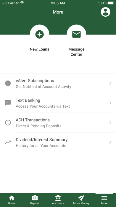 YS Federal Credit Union Screenshot