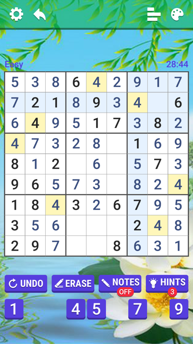 Classic Sudoku - Brain Puzzle Screenshot
