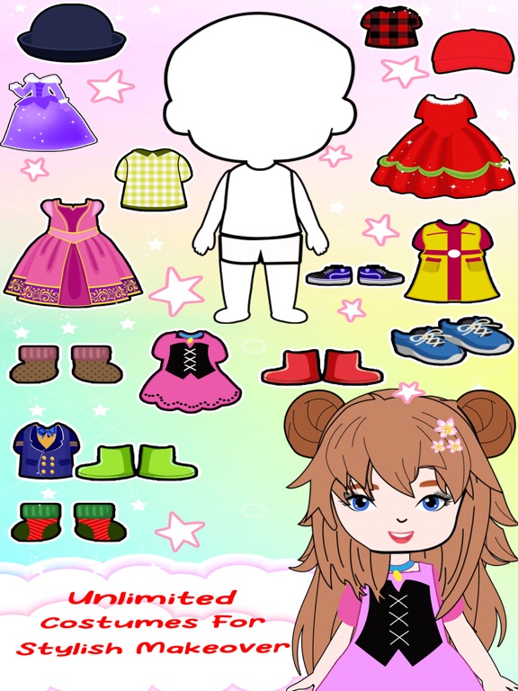 Sweet Princess Doll Dress up