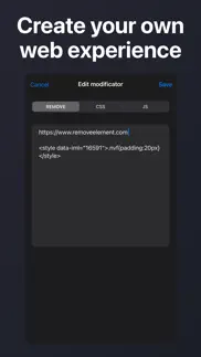 modificator: mods for websites iphone screenshot 3