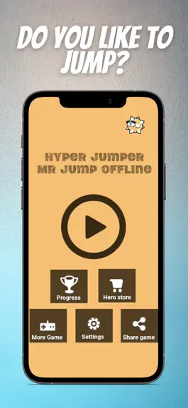 Game screenshot Hyper jumper Mr Jump mod apk