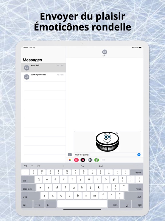 Screenshot #4 pour Emojis de hockey sur glace