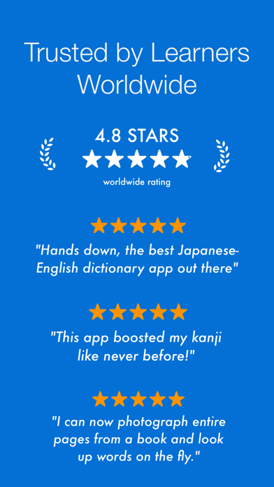 Nihongo - Japanese Dictionaryスクリーンショット