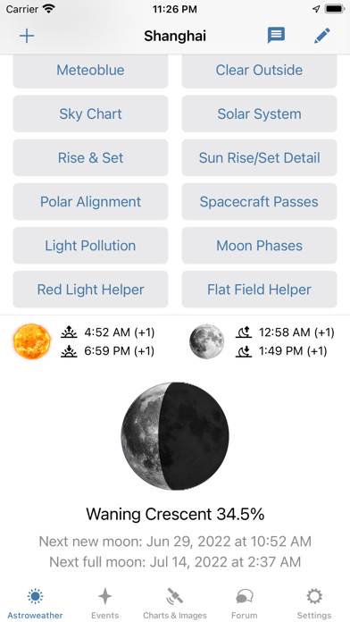 Astroweather - astronomy toolsのおすすめ画像2