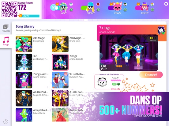 Just Dance Now iPad app afbeelding 2