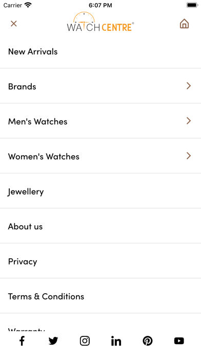 WatchCentre Screenshot