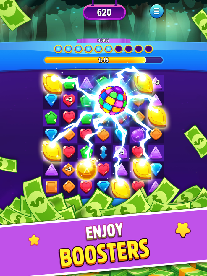 Match 3 Win Cash Real Money