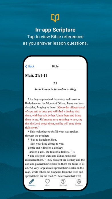 Bible Study Fellowship App Screenshot