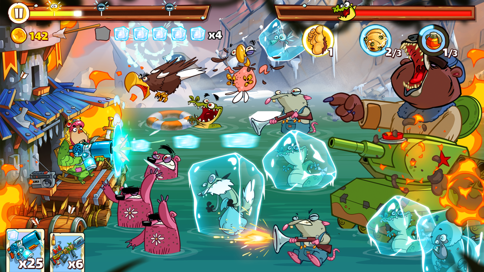 #2. Swamp Attack 2 (iOS) 来自: Moving Eye