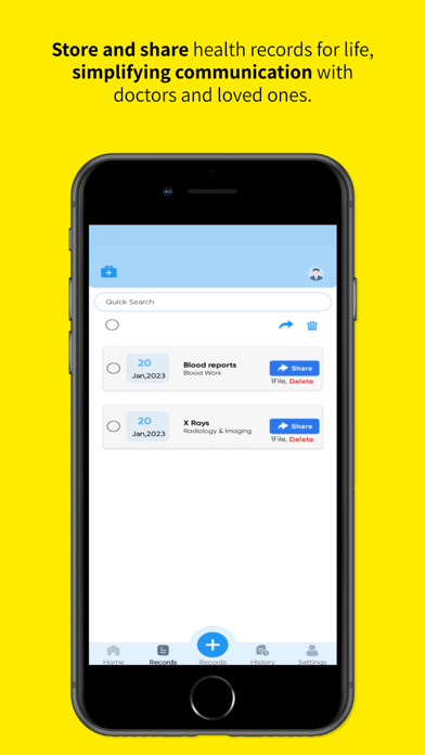 MdRx -Personal Health Records Screenshot