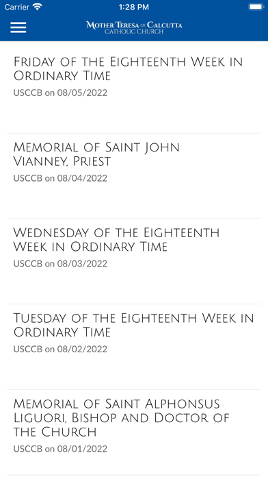 Mother Teresa - Topeka, KS Screenshot