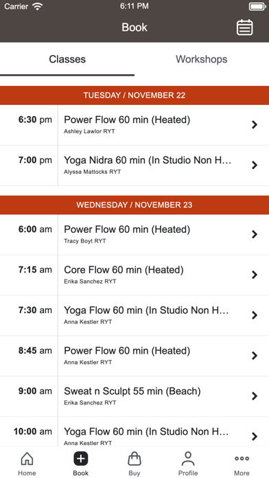 SoHo Yoga Screenshot