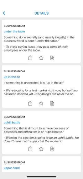 Game screenshot Education & Business idioms apk