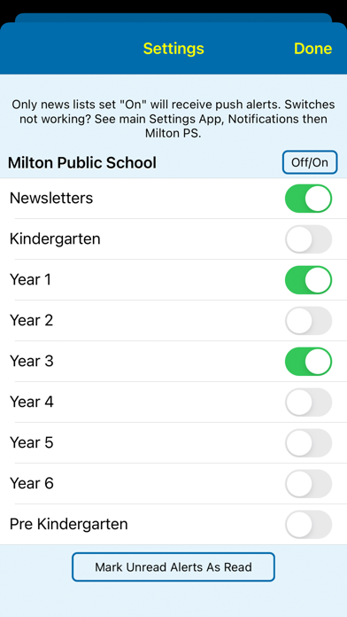 Milton Public School Screenshot