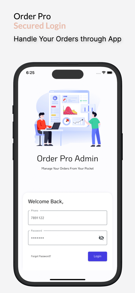 Order Pro Admin screenshot 1