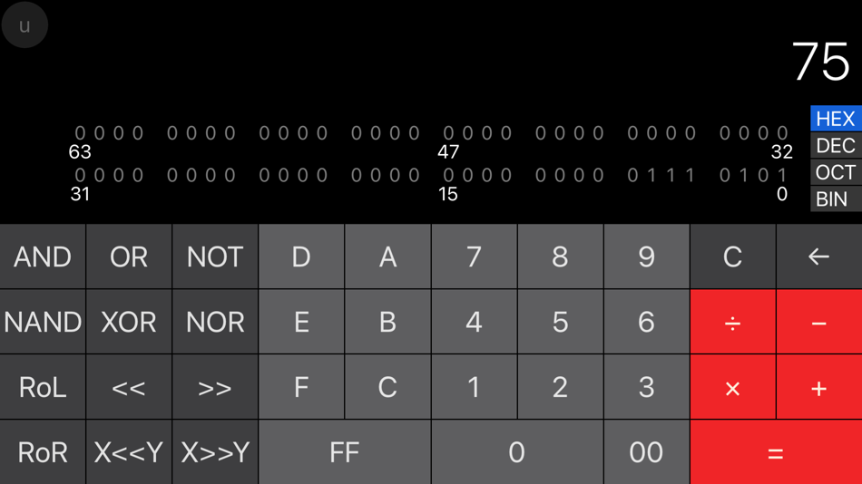 #7. uCalculator (iOS) Podle: 伟锋 阮