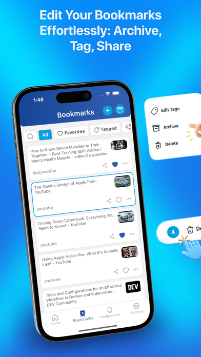 Marcit: Bookmark Manager Screenshot