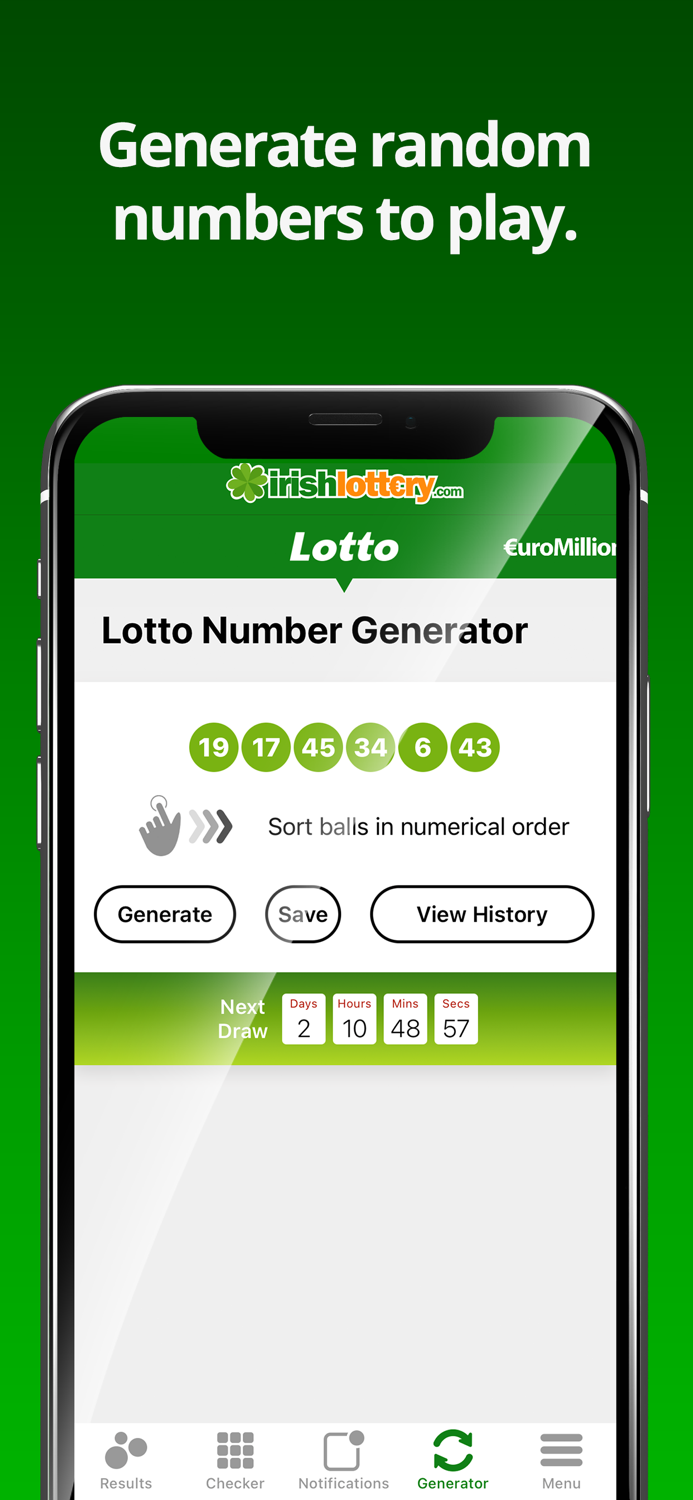 Irish Lottery - Results
