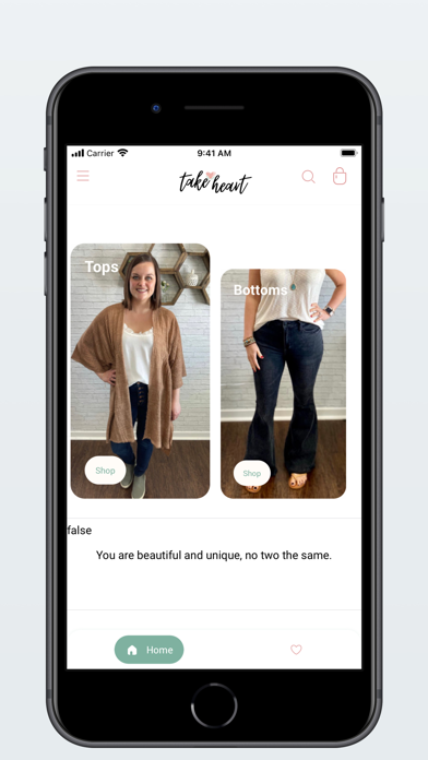 Take Heart Boutique Screenshot