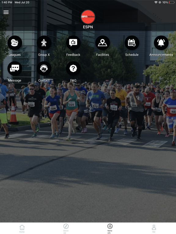 D-Wellness iPad screenshot 3 - Sports app