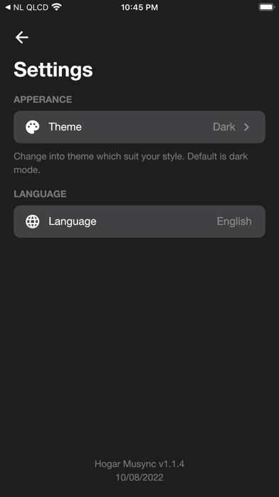 Hogar Musync Screenshot