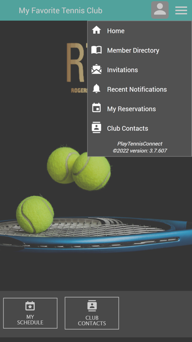 Rogers Tennis Club Screenshot