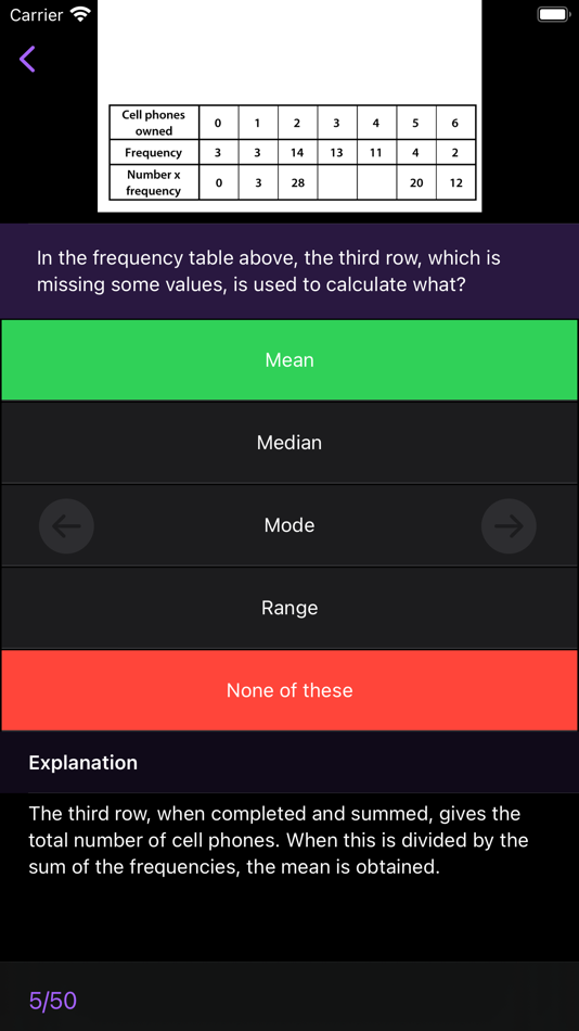 #9. Data Analysis Review - GRE® LT (iOS) 来自: Webrich Software Limited