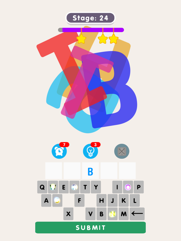 Color Words Puzzle iPad screenshot 4 - Games app