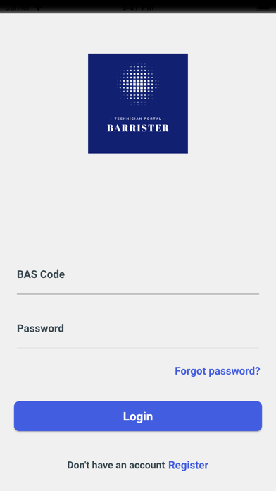 Barrister Technician Screenshot
