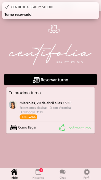 Centifolia beauty studio Screenshot