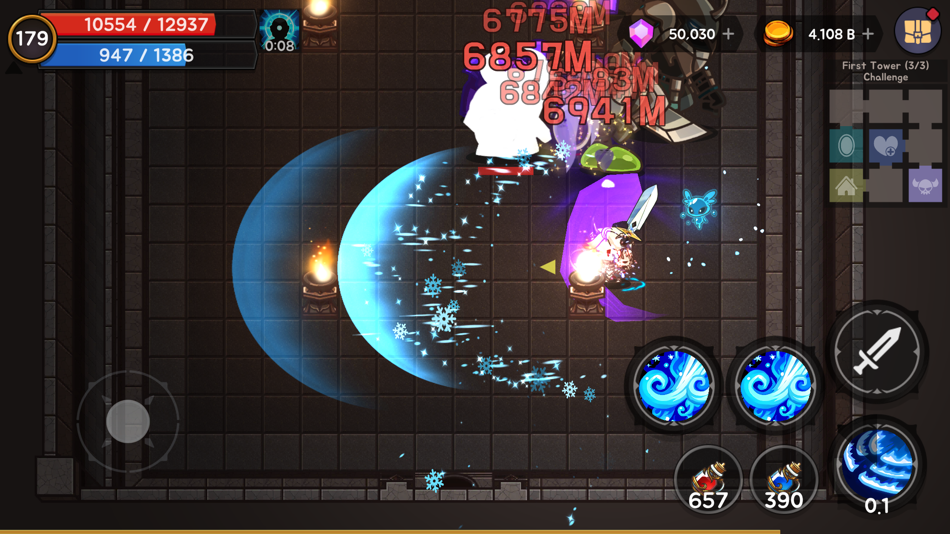 #10. Tower And Swords (iOS) 由: Jisu Im