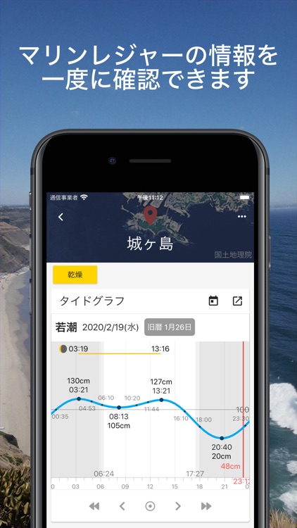 しおさいS-潮見表／タイドグラフ-