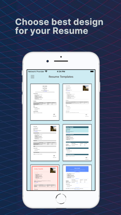 CV Mania – Resume Builder App Screenshot